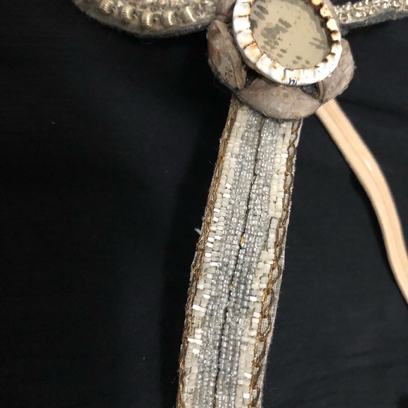 Belly dance burlesque or bridal headdress by foolproof collage vintage - Picture 3 of 6